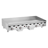 Vulcan MSA60 60" Liquid Propane Griddle with Snap Action Thermostatic Control - 27,000 BTU - MSA60 LP