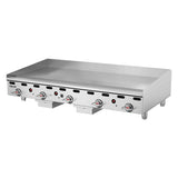 Vulcan MSA60 60" Liquid Propane Griddle with Snap Action Thermostatic Control - 27,000 BTU - MSA60 LP