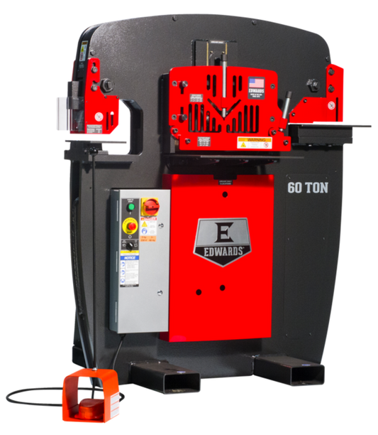 EDWARDS 60 Ton Ironworker - IW60-1P230-A