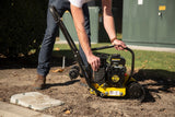 Stark USA 2HP Walk Behind 5200VPM Plate Compactor 79cc 2000lb Force Construction - 61014