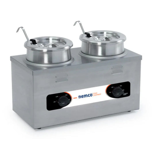 Nemco -Quart Twin Well Countertop Warmer - NE6120ACW