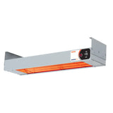Nemco 6150-36-SL 36" Single Strip Type Bar Heater with Lights - NE615036SL