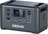 Deeno Portable Power Station 1036Wh/1500W LiFePO4 Battery New - X1500
