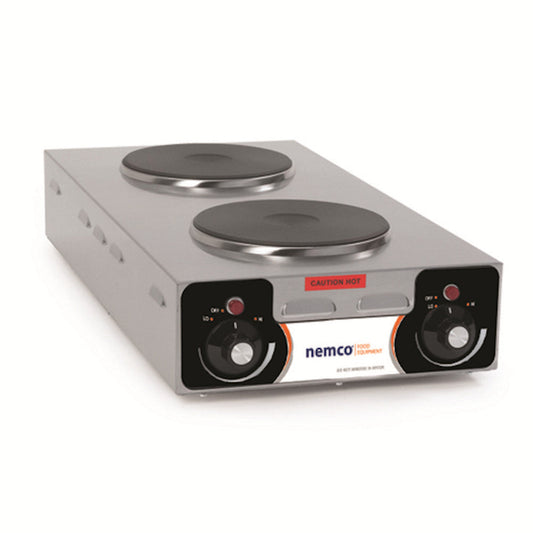 Nemco 6310-3 Vertical Double Burner Electric Countertop Hotplate - NE63103