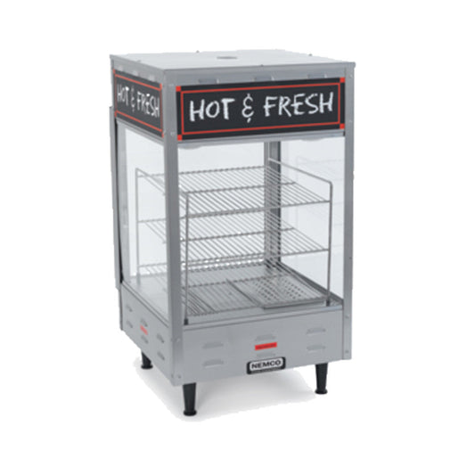 Nemco  Countertop Heated Merchandiser with Three 15" Square Shelves - NE6454