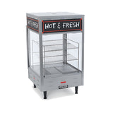 Nemco 6454-2 Pass-Thru Countertop Heated Merchandiser with 3 15" Square Shelves - NE64542