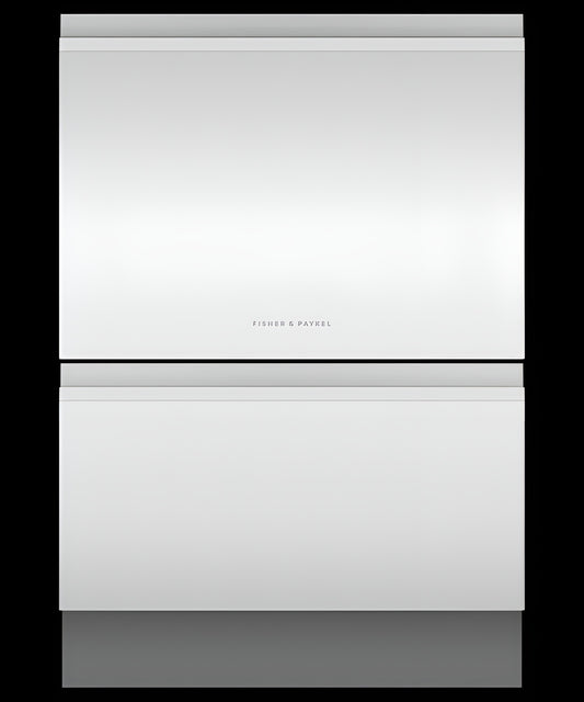 FISHER & PAYKEL DD24DT4NX9 Built-under Double DishDrawer Dishwasher, Tall, Sanitize - DD24DT4NX9-KT