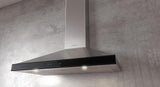 Elica - VARNA - Techne - 36" W x 19 11/16" D x 10 1/4" H, Stainless & Black Glass Wall Mount Hoods - EVR636S2
