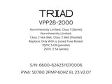 Sundance Spas 6600-624 PWA Control Board 2 Pump 780 Series - 6600-624
