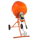 Stark USA Portable 5.0 Cu Ft Electric Cement Mixer Stucco Mortar Concrete 1/2HP - 67001