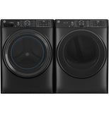 GE Appliances 5.0 cu. ft. Smart Front Load Washer, Steam, UltraFresh Vent, OdorBlock, Sanitize + Allergen - GFW655SPVDS-KT