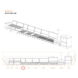 Bosca Block 500 Built-In Gas Grill - BOSCAPARGAS500