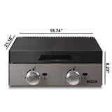Bosca Block 500 Built-In Gas Grill - BOSCAPARGAS500