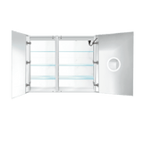 Krugg Svange 4236R 42" X 36" LED Bi-View Medicine Cabinet with Dimmer & Defogger SVANGE4236R