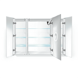 Krugg Svange 4836LRR 48" X 36" LED Medicine Cabinet with Dimmer & Defogger SVANGE4836LRR