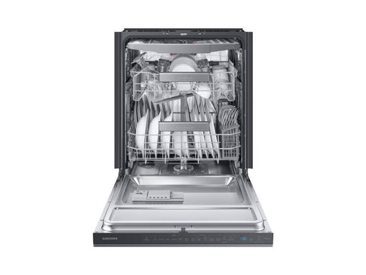 SAMSUNG DW80R9950UG Smart Linear Wash 39dBA Dishwasher in Black Stainless Steel - DW80R9950UG-KT