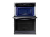 SAMSUNG  30" Smart Microwave Combination Wall Oven in Black Stainless Steel - NQ70T5511DG-KT