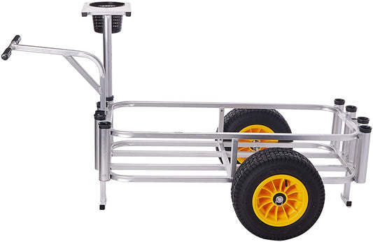 Angler's Fish-N-Mate 143 Pier Cart with Cutting Board and Bait Basket New - 143