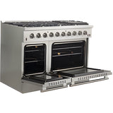 Forno 36″ Pro Series Capriasca Gas Burner / Gas Oven in Stainless Steel 6 Italian Burners, FFSGS6260-36