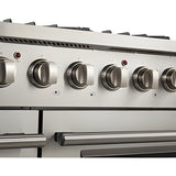 Forno 36″ Pro Series Capriasca Gas Burner / Gas Oven in Stainless Steel 6 Italian Burners, FFSGS6260-36