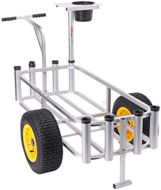 Angler's Fish-N-Mate 143 Pier Cart with Cutting Board and Bait Basket New - 143