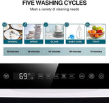 Airmsen Portable Countertop Dishwasher with 5L Built-in Water Tank - E4052956599