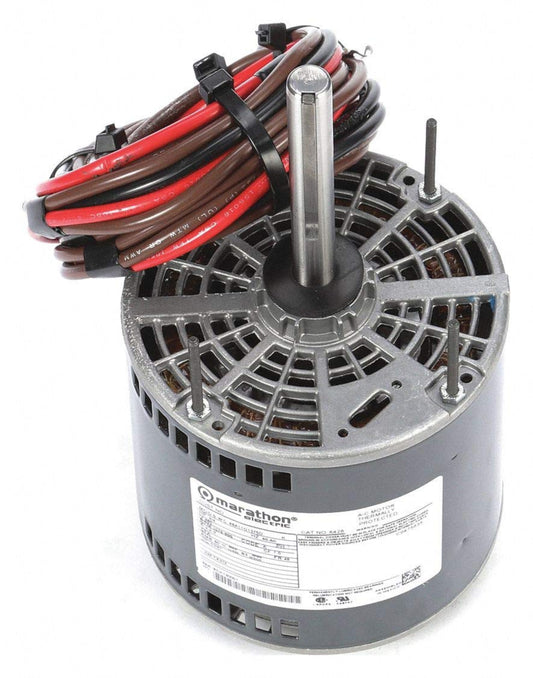 Marathon MX426 48YZ Frame Refrigeration Motor 3/4 hp 1075 RPM 460 VAC Permanent Split Capacitor - MX426