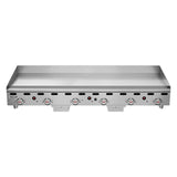 Vulcan MSA72 72" Natural Gas Griddle with Snap Action Thermostatic Control - 162,000 BTU - MSA72 NG