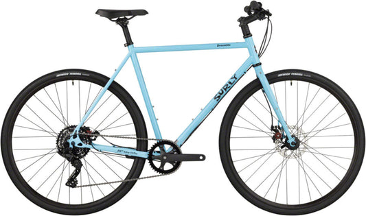 Surly Preamble Steel Flat Bar Pavement/Gravel Bike - Skyrim Blue - 210000050377