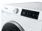 SAMSUNG 2.5 cu. ft. Compact Front Load Washer with AI Smart Dial and Super Speed Wash in White - WW25B6900AW-KT