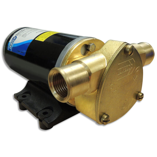 Jabsco Ballast King Bronze DC Pump w/o Switch - 15 GPM - 22610-9007