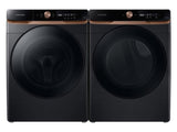 SAMSUNG 7.5 cu. ft. AI Smart Dial Gas Dryer with Super Speed Dry and MultiControl(TM) in Brushed Black - DVG46BG6500VA3-KT