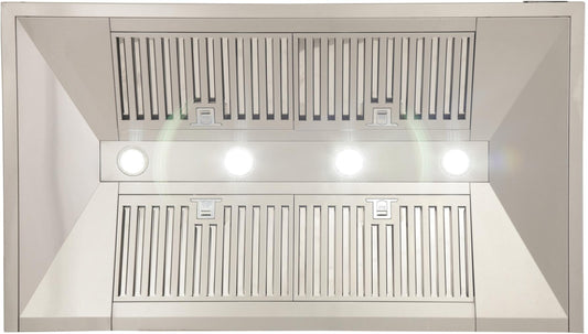 Kucht 48 in. Stainless Steel Indoor Wall Range Hood 900 CFM - KRH4810A
