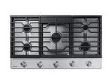 SAMSUNG 36" Gas Cooktop in Stainless Steel - NA36R5310FS-KT