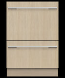 FISHER & PAYKEL DD24DHTI9N Integrated Double DishDrawer™ Dishwasher, Tall, Sanitize = DD24DHTI9N