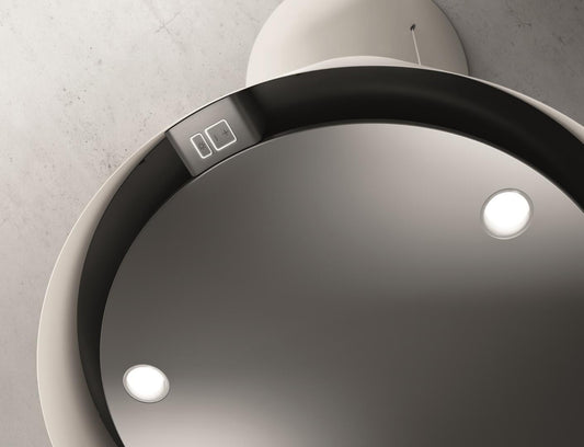 Elica - EASY - Iconic - 20 1/4" W x 15 1/4" D x 15 1/4" H, Stainless Steel - Island Hoods- EES320SS