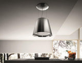 Elica - EASY - Iconic - 20 1/4" W x 15 1/4" D x 15 1/4" H, Stainless Steel - Island Hoods- EES320SS