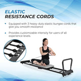Stamina AeroPilates 287 Folding Pilates Workout Reformer Machine w/o Rebounder - 79739