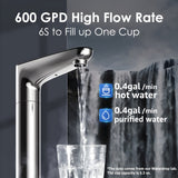 Waterdrop Filter Reverse Osmosis System Instant Hot Water Disperser System, 600GPD - WD-K6