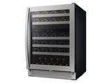 SAMSUNG 51-Bottle Capacity Wine Cooler in Stainless Steel - RW51TS338SR-KT