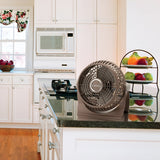 Lasko 10" Breeze Machine Pivoting Table Fan, 2 Speeds - 505