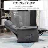 HOMCOM B07Y99CJJF-1 Power Lift Recliner Chair for Elderly with Remote
