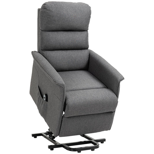 HOMCOM B07Y99CJJF-1 Power Lift Recliner Chair for Elderly with Remote