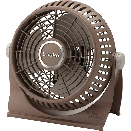 Lasko 10" Breeze Machine Pivoting Table Fan, 2 Speeds - 505