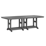Berlin Gardens Garden Classic 44" x 96" Rectangular Table - Counter Height- GCOT4496CBK