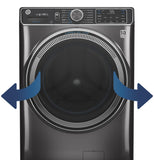GE 5.0 cu. ft. Smart Front Load Washer w/ SmartDispense & OdorBlock - GFW655SSVWW-KT