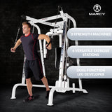 Marcy Pro Smith Cage Workout Total Body Training Home Gym System (For Parts) - 254758