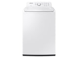 SAMSUNG 4.1 cu. ft. Capacity Top Load Washer with Soft-Close Lid and 8 Washing Cycles in White - WA41A3000AW-KT