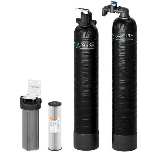 Aquasure Serene 10 GPM Salt-Free Conditioning Bundle, Fortitude Pro System - AS-SF10CK