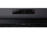 SAMSUNG  6.0 cu. ft. Smart Freestanding Gas Range with No-Preheat Air Fry and Convection+ in Black Stainless Steel - NX60A6711SG-KT